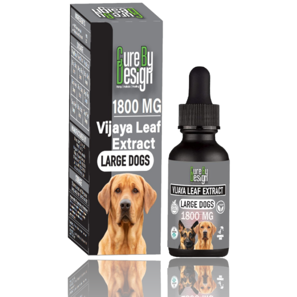 Cure By Design 1800mg Vijaya Leaf Extracts for Dogs and Cats Sale