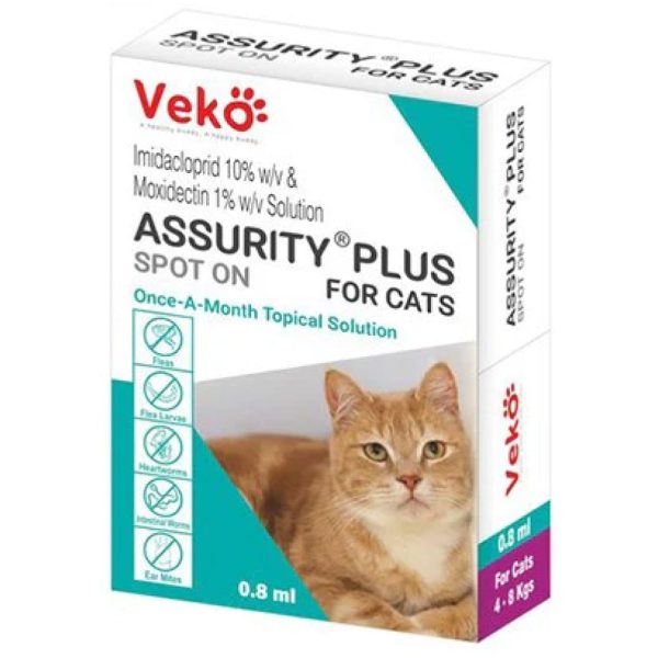 Veko Assurity Plus Spot On for Cats Online now