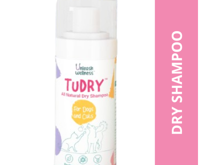 Unleash Wellness TuDry All Natural Waterless Shampoo for Dogs and Cats Online Hot Sale