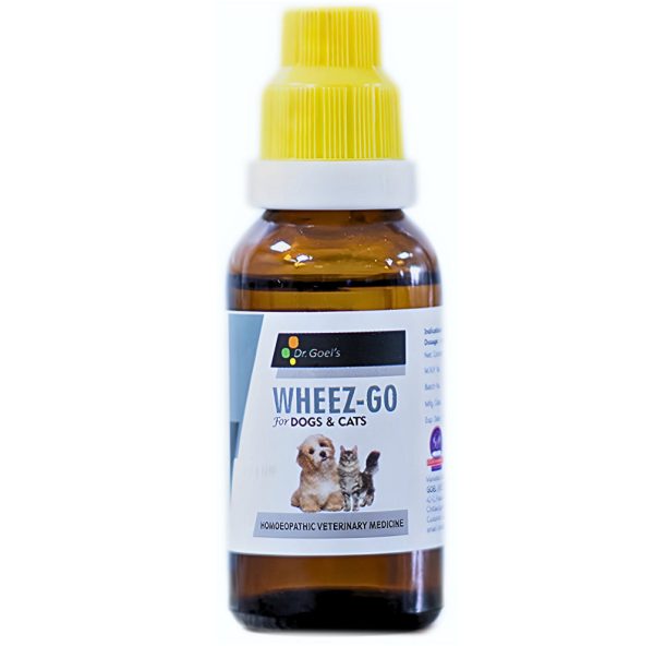 Dr Goel s Wheez Go Respiratory care for Dogs and Cats (30ml) Fashion