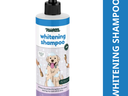 Pawpaya Whitening Coat Shampoo for Dogs Online Sale