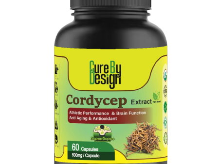 Cure By Design Cordycep Mushroom Capsules for Dogs and Cats For Cheap