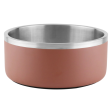 Pawpourri Camping Double Wall Bowl for Dogs and Cats (Light Brown) Hot on Sale