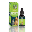 Cure By Design 500mg CBD Relief Oil for Dogs and Cats Sale