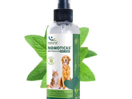 Natural Remedies Nomo Ticks Body Spray for Dogs and Cats Online Hot Sale