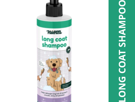 Pawpaya Long Coat Shampoo for Dogs Discount