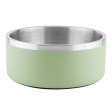 Pawpourri Camping Double Wall Bowl for Dogs and Cats (Light Green) Online Hot Sale