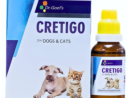 Dr Goel s Cretigo for Dogs and Cats (30ml) For Cheap