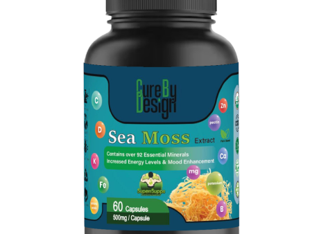 Cure By Design Sea moss Capsules for Dogs and Cats Online now