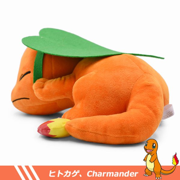 Cute Sleeping Charmander Pokemon Plush Stuffed Doll on Sale