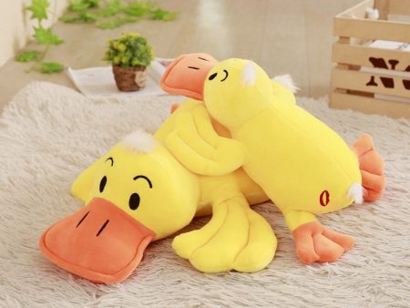 Yellow Duck Plush Dolls Stuffed Soft Pillow Cushion Discount