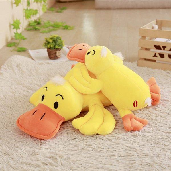 Yellow Duck Plush Dolls Stuffed Soft Pillow Cushion Discount