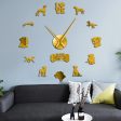 Rhodesian Ridgeback Dog Large DIY Wall Clock Supply