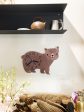 Cute Cartoon Pink Bear Nordic Wall Clocks Supply