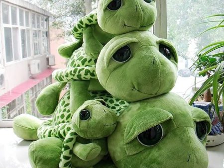 Cute Giant Green Sea Turtle Tortoise Stuffed Plush Doll Toys Fashion