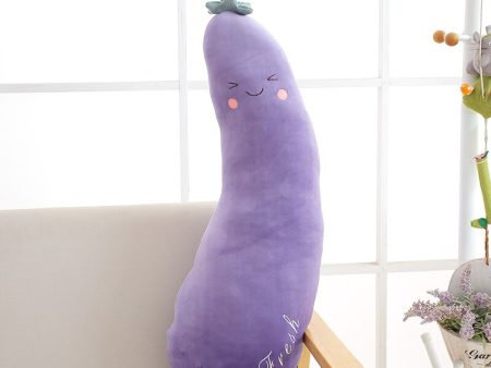 Cute Fruit Vegetable Super Long 80 Plush Pillow Doll Toy For Cheap