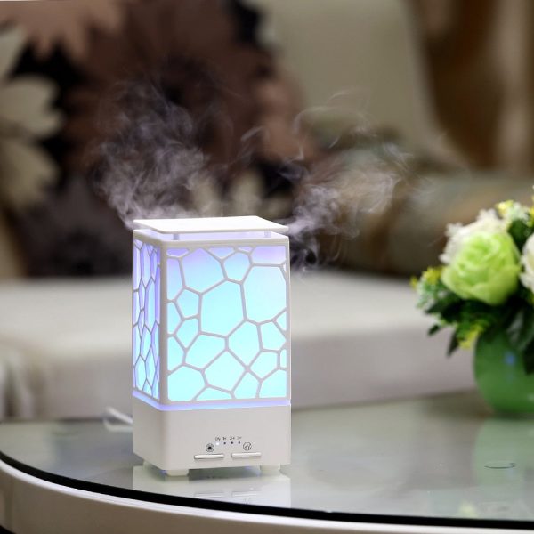 Color Changing 200mL Ultrasonic Aroma Diffuser Mist Maker LED Light Humidifier Supply