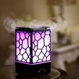 Color Changing 200mL Ultrasonic Aroma Diffuser Mist Maker LED Light Humidifier Supply