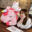 Giant Fatty Unicorn Horse  Plush Toy Soft Stuffed Dolls Pillow Birthday Gifts Discount