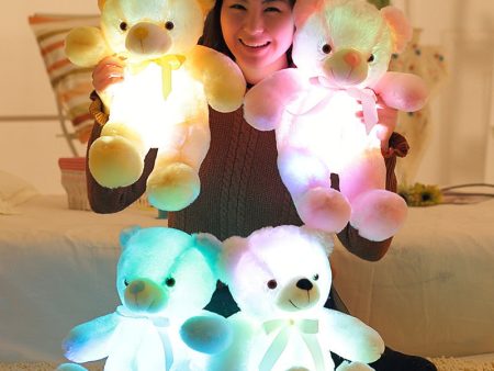 Cute Bear LED Light UP Stuffed Doll Online