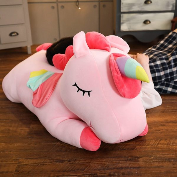 Giant Fatty Unicorn Horse  Plush Toy Soft Stuffed Dolls Pillow Birthday Gifts Discount