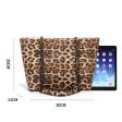 Casual Leopard Snake Leather Large Capacity Tote Bags Shoulder Bags For Cheap