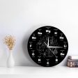 Periodic Table Of Chemical Elements Wall Clock For Discount