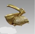 Pelican Bird Mouth Open Resin Sculpture Statue Home Decoration on Sale