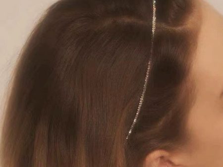 Wholesale New Shining Streamer Super Fairy Rhinestones Shining Feeling Cold and Simple Style High-grade Headwear Headband Online Sale