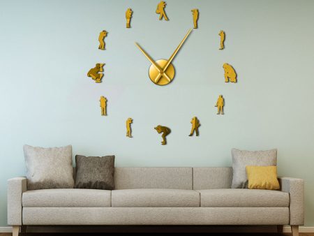 Photographers Cameramen Large Frameless DIY Wall Clock Sale