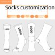 Wholesale 10pcs Valentine s Day Compression Socks Mid-calf Sports Pressure Slimming Beauty Leg Medical Auxiliary Elastic Socks Hot on Sale