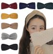 Wholesale Knitted Headband Face Wash Hair Band Solid Color Elastic Hair Band Yoga Sports Hair Band Headband Women Discount