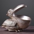 Pelican Bird Mouth Open Resin Sculpture Statue Home Decoration on Sale