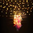 Feather LED Night Light Dreamcatchers Walling Hanging Decor Online now