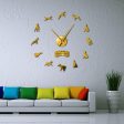 Doberman Pinscher Dog Large Frameless DIY Wall Clock Gift Online Hot Sale