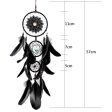 Black Feather Crafts Dreamcatcher Wind Chimes Indian Style For Discount