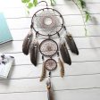 Black Feather Crafts Dreamcatcher Wind Chimes Indian Style For Discount