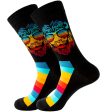 Wholesale 20pcs Celebrity Men s Socks Stars Women s Socks Animals Mid-tube Socks Mexican Tide Valentine s Day Socks Online Sale