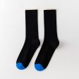 Wholesale 10pcs color matching casual mid-calf socks men and women ins trendy modern retro pile socks girl Valentine s Day cotton socks Online