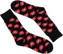 Wholesale 10pcs Valentine s Day Color Blocking Mid-calf Socks Love Heart Design Cotton Sports Leisure Online now