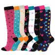 Wholesale 10pcs Valentine s Day Compression Socks Mid-calf Sports Pressure Slimming Beauty Leg Medical Auxiliary Elastic Socks Hot on Sale