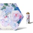 Beautiful Flower Oil Painting Pattern Travel Mini Parasol Pocket Umbrella Fashion