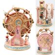 Rotating Ferris Wheel Resin Rotating Music Box Bear Music Box Christmas Gift Decoration For Discount