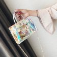 Candy Color Hologram Transparent Clear Handbag For Discount