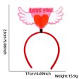 Wholesale 10pcs valentine s day love key hairband romantic party decoration hairpin letter headband hair accessories Hot on Sale