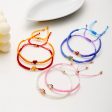 Wholesale new simple dripping heart-shaped woven bracelet Valentine s Day gift sister friendship adjustable bracelet For Cheap