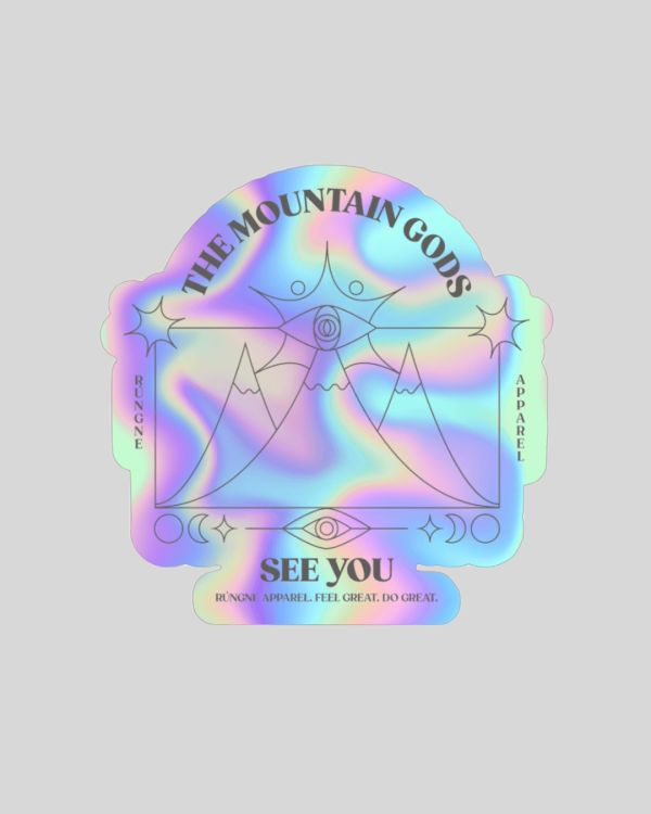 Mountain Gods See You Sticker Fashion