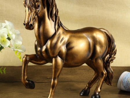 Vintage Horse Resin Sculpture Statue Home Decoration For Sale