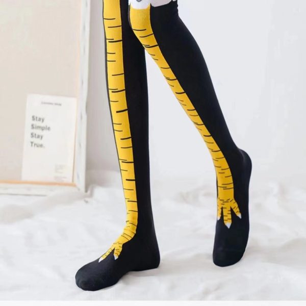 Wholesale 10pcs Chicken claw socks funny Socks Socks Valentine s Day birthday gift ostrich mid-calf ins long For Sale