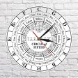 Circle Of Fifths Musician Composer Wall Clock Hot on Sale